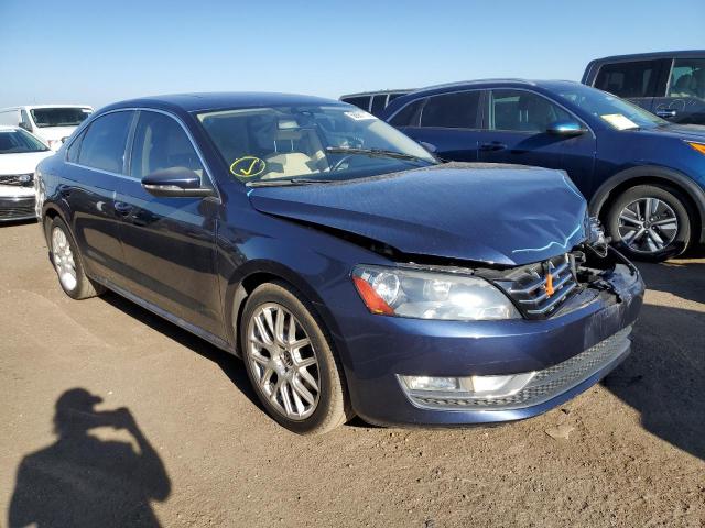VOLKSWAGEN PASSAT SE 2012 with VIN 1VWBM7A31CC001642 - Photo from auction