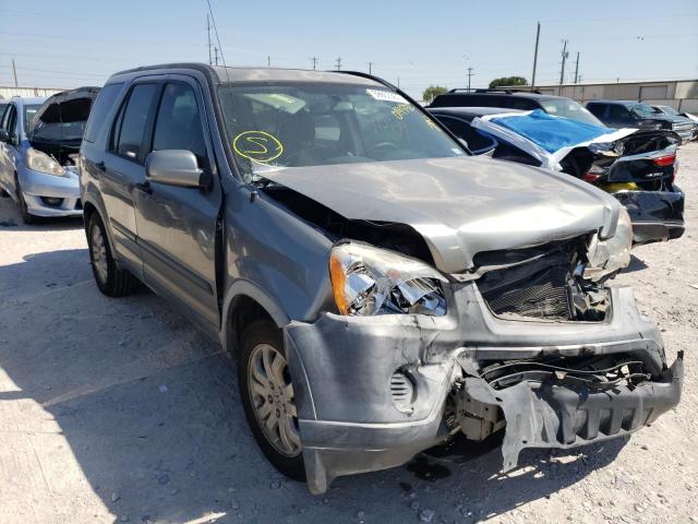 HONDA CR-V EX 2006 with VIN JHLRD68876C019552 - Photo from auction