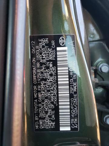 Photo 10 from auction – 2012 TOYOTA SCION XD with VIN JTKKU4B42C1027535