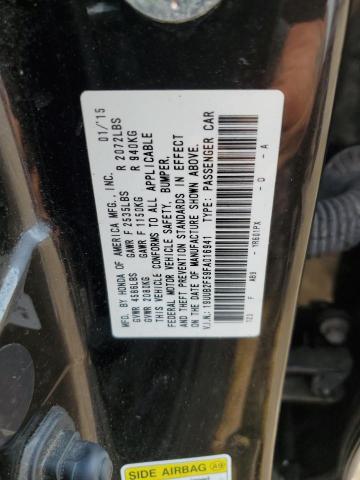Photo 10 from auction – 2015 ACURA TLX TECH with VIN 19UUB2F59FA016941