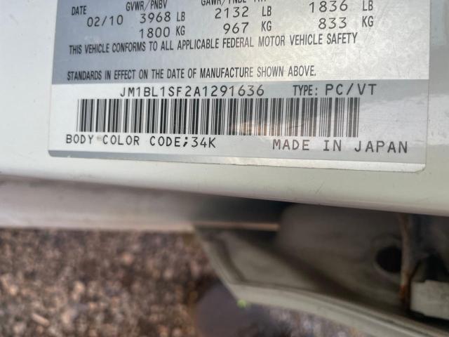 Photo 10 from auction – 2010 MAZDA 3 I with VIN JM1BL1SF2A1291636