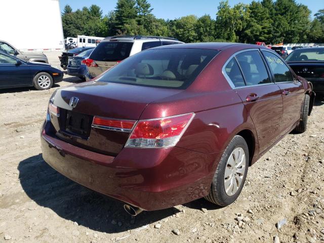 Photo 4 from auction – 2011 HONDA ACCORD LX with VIN 1HGCP2F33BA124526