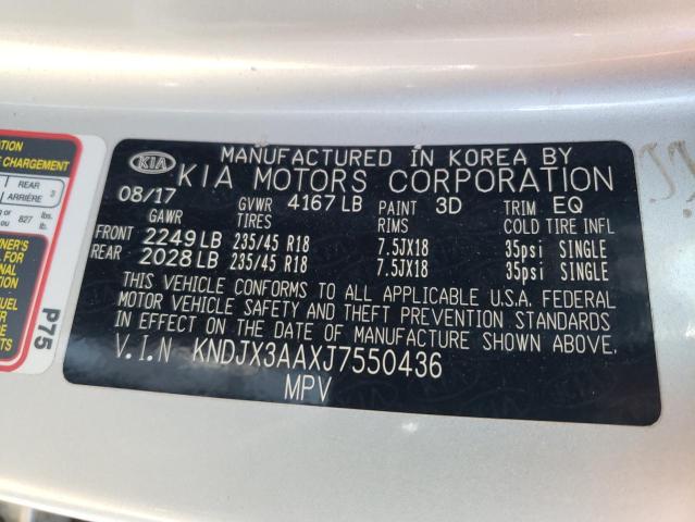 Photo 10 from auction – 2018 KIA SOUL ! with VIN KNDJX3AAXJ7550436