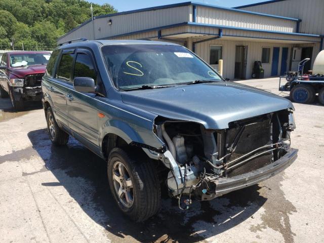 HONDA PILOT EXL 2007 with VIN 2HKYF18527H503646 - Photo from auction