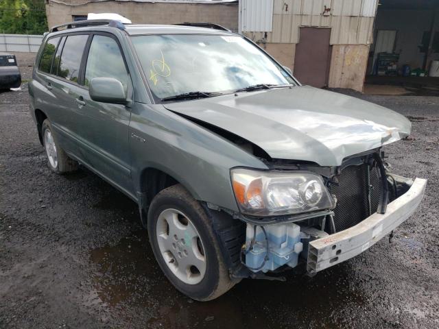 TOYOTA HIGHLANDER 2004 with VIN JTEEP21AX40060535 - Photo from auction