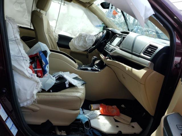 Photo 5 from auction – 2015 TOYOTA HIGHLANDER with VIN 5TDJKRFH8FS163467