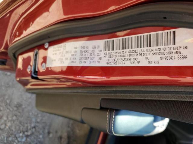 Photo 10 from auction – 2017 JEEP CHEROKEE L with VIN 1C4PJMCS2HW639182