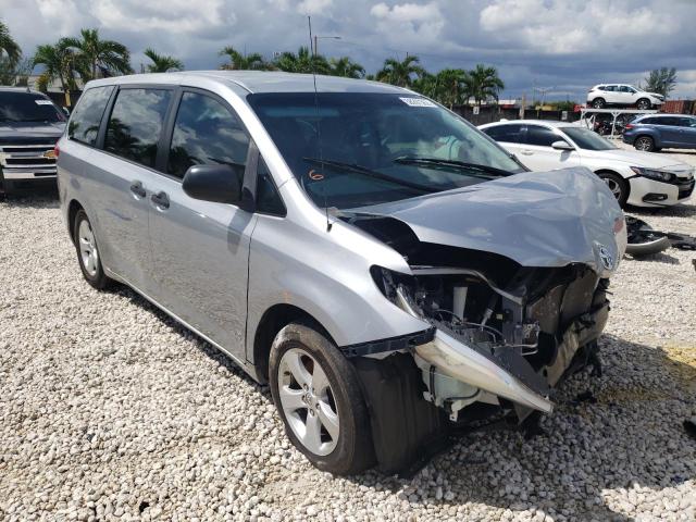 TOYOTA SIENNA 2014 with VIN 5TDZK3DC9ES441444 - Photo from auction
