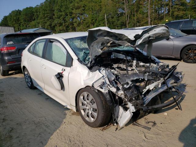 TOYOTA COROLLA LE 2021 with VIN JTDEPMAE4MJ129684 - Photo from auction