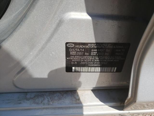 Photo 10 from auction – 2015 HYUNDAI SONATA SE with VIN 5NPE24AF2FH109162