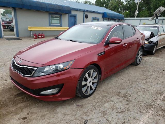 Photo 2 from auction – 2012 KIA OPTIMA SX with VIN 5XXGR4A64CG028739
