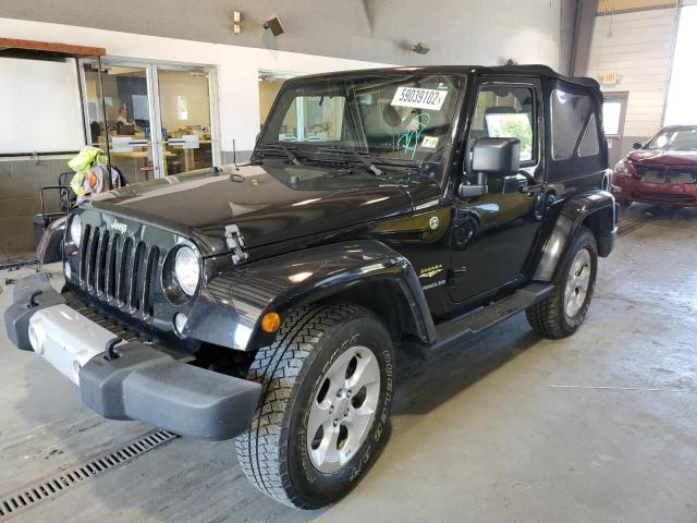Photo 2 from auction – 2015 JEEP WRANGLER S with VIN 1C4AJWBG1FL725824