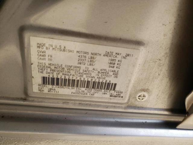 Photo 10 from auction – 2011 MITSUBISHI GALANT FE with VIN 4A32B2FF6BE029208