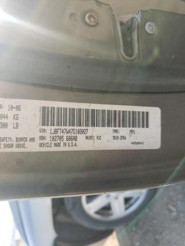 Photo 10 from auction – 2007 JEEP COMPASS with VIN 1J8FT47W47D102027