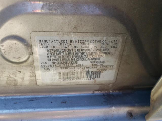 Photo 10 from auction – 2014 NISSAN VERSA NOTE with VIN 3N1CE2CP9EL430870