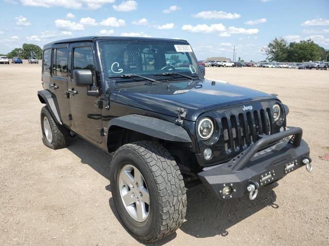 JEEP WRANGLER U 2014 with VIN 1C4BJWDG4EL244823 - Photo from auction