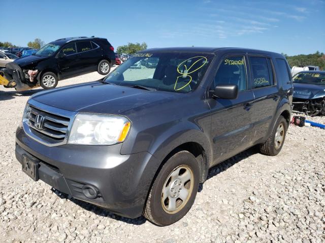 Photo 2 from auction – 2013 HONDA PILOT LX with VIN 5FNYF4H2XDB014185