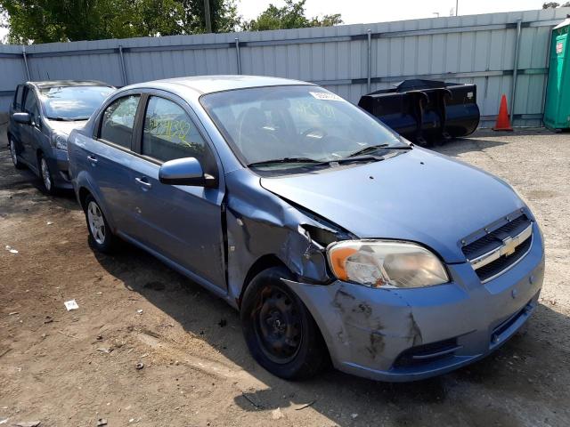 CHEVROLET AVEO BASE 2008 with VIN KL1TD56628B089135 - Photo from auction