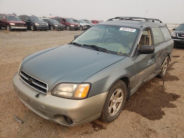Photo 2 from auction – 2001 SUBARU LEGACY OUT with VIN 4S3BH665116636559