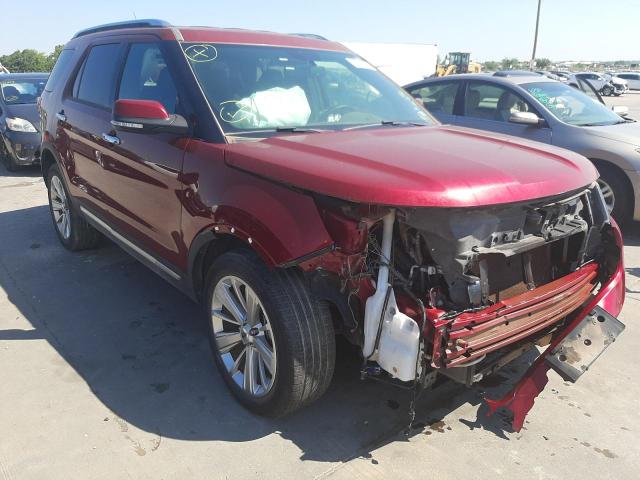 FORD EXPLORER L 2019 with VIN 1FM5K7F81KGB49366 - Photo from auction