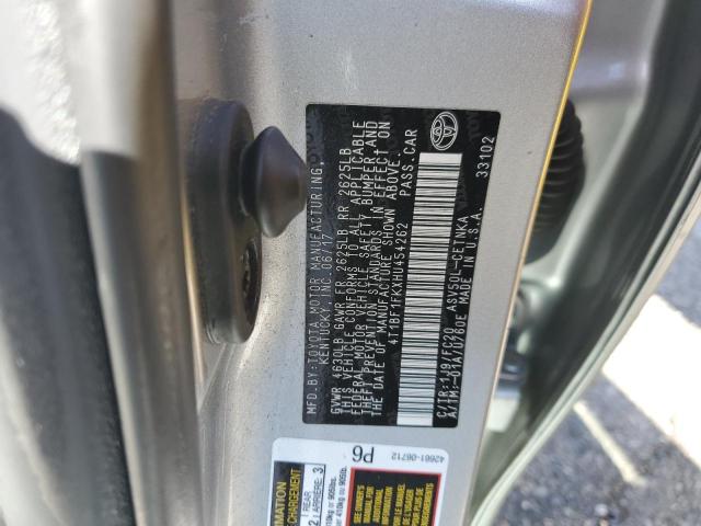 Photo 10 from auction – 2017 TOYOTA CAMRY LE with VIN 4T1BF1FKXHU454262