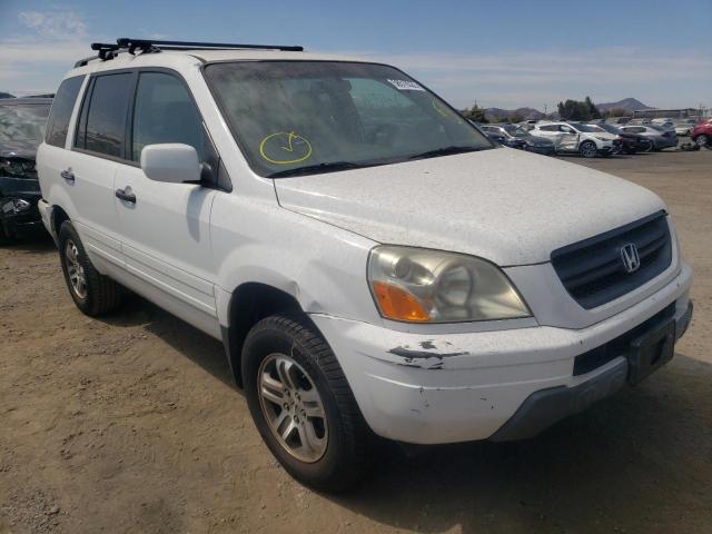 Photo 9 from auction – 2004 HONDA PILOT EXL with VIN 2HKYF18544H571538