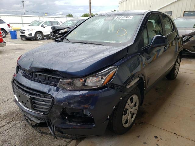 Photo 2 from auction – 2018 CHEVROLET TRAX LS with VIN 3GNCJKSB5JL173531