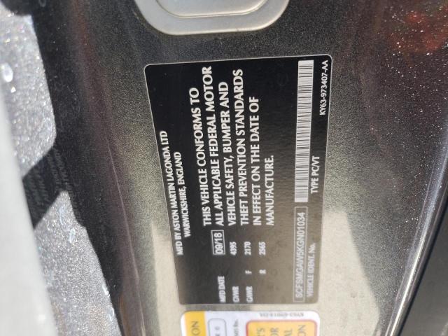 Photo 10 from auction – 2019 ASTON MARTIN VANTAGE with VIN SCFSMGAW5KGN01034