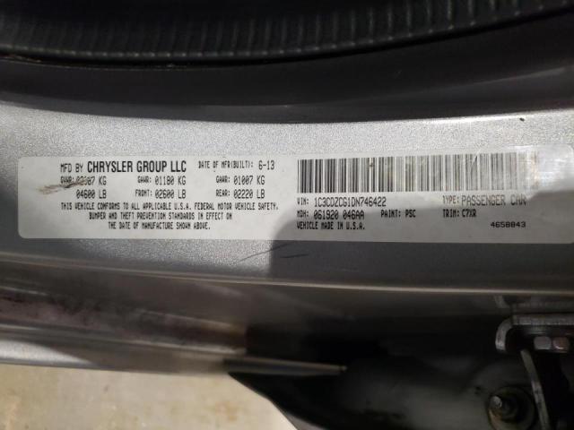 Photo 10 from auction – 2013 DODGE AVENGER SX with VIN 1C3CDZCG1DN746422