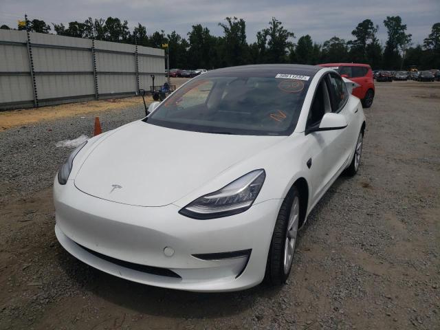 Photo 2 from auction – 2022 TESLA MODEL 3 with VIN 5YJ3E1EB7NF258653