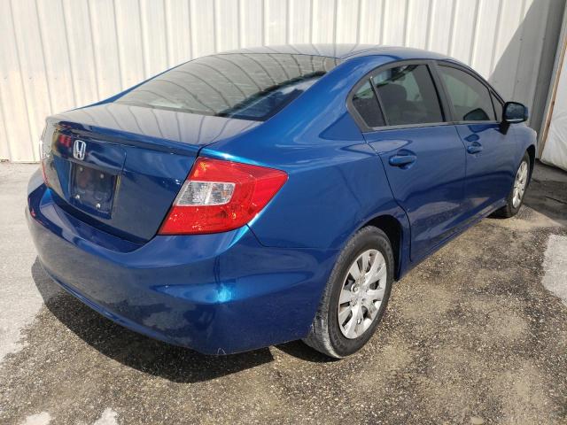 Photo 4 from auction – 2012 HONDA CIVIC LX with VIN 19XFB2F56CE076837
