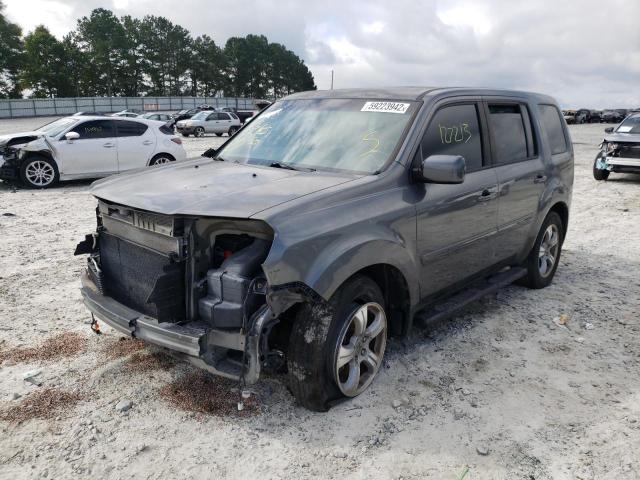 Photo 2 from auction – 2013 HONDA PILOT EXL with VIN 5FNYF3H52DB040042