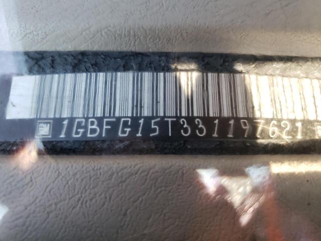 Photo 10 from auction – 2003 CHEVROLET EXPRESS G1 with VIN 1GBFG15T331197621