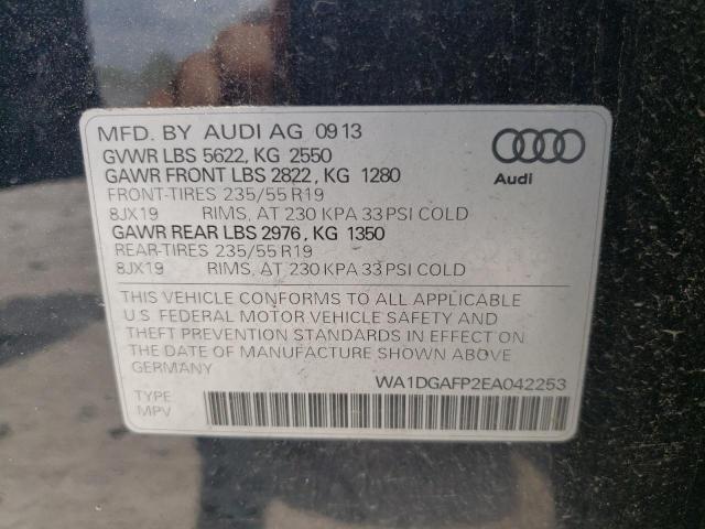 Photo 10 from auction – 2014 AUDI Q5 PREMIUM with VIN WA1DGAFP2EA042253