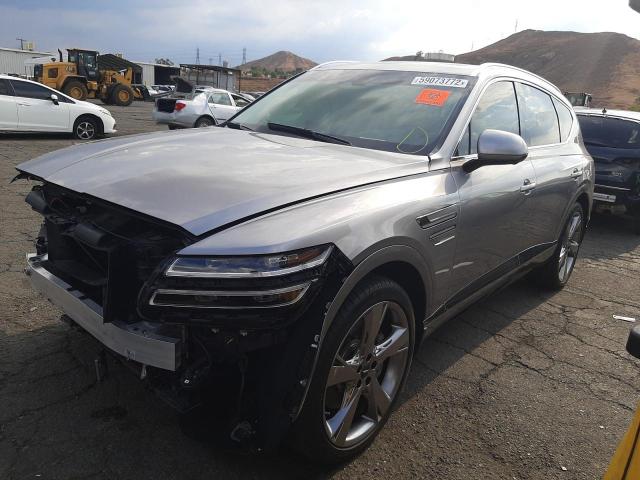 Photo 2 from auction – 2021 GENESIS GV80 BASE with VIN KMUHCESC9MU046677