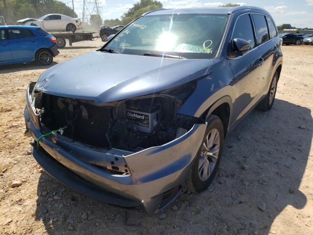 Photo 2 from auction – 2015 TOYOTA HIGHLANDER with VIN 5TDKKRFH4FS088660