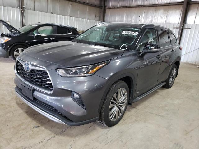 Photo 2 from auction – 2021 TOYOTA HIGHLANDER with VIN 5TDEBRCH5MS047033