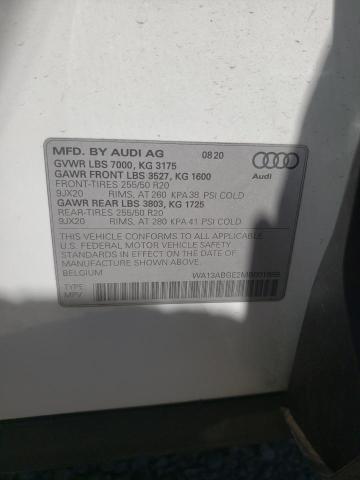 صورة رقم 10 من المزاد - 2021 AUDI E-TRON SPO مع VIN WA13ABGE2MB001999