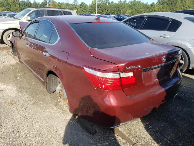 Photo 3 from auction – 2007 LEXUS LS 460 with VIN JTHBL46F275026582