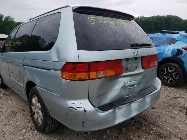 Photo 9 from auction – 2004 HONDA ODYSSEY EX with VIN 5FNRL18674B135934