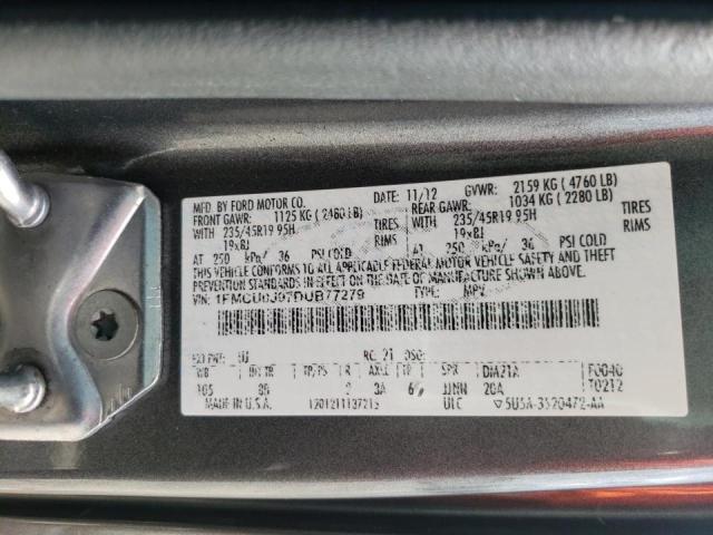 Photo 10 from auction – 2013 FORD ESCAPE TIT with VIN 1FMCU0J97DUB77279