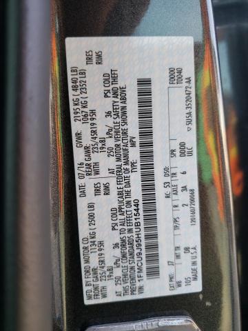 Photo 10 from auction – 2017 FORD ESCAPE TIT with VIN 1FMCU9J95HUB15440