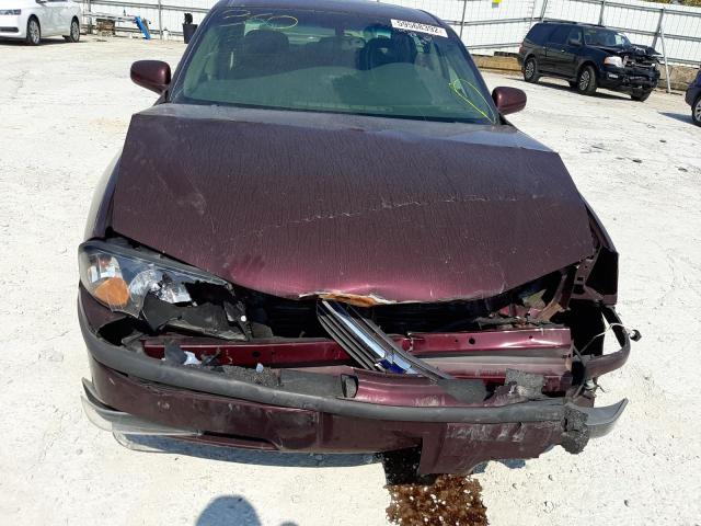 Photo 9 from auction – 2003 CHEVROLET IMPALA LS with VIN 2G1WH52K139448233