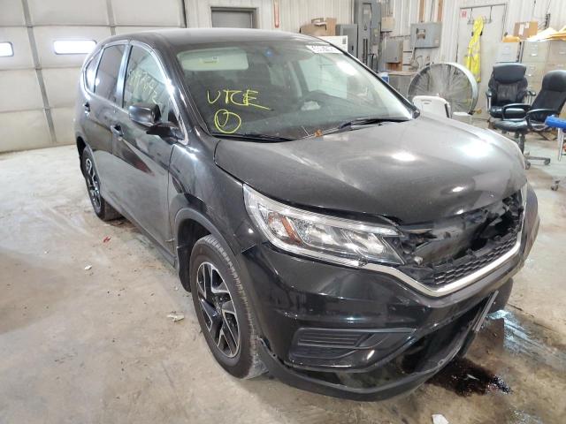 Photo 1 from auction – 2016 HONDA CR-V SE with VIN 5J6RM4H40GL134813