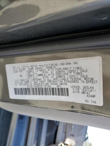 Photo 10 from auction – 2003 TOYOTA SEQUOIA LI with VIN 5TDBT48A53S178749