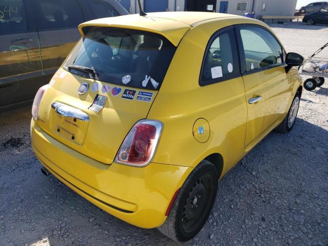 Photo 4 from auction – 2015 FIAT 500 POP with VIN 3C3CFFARXFT550527