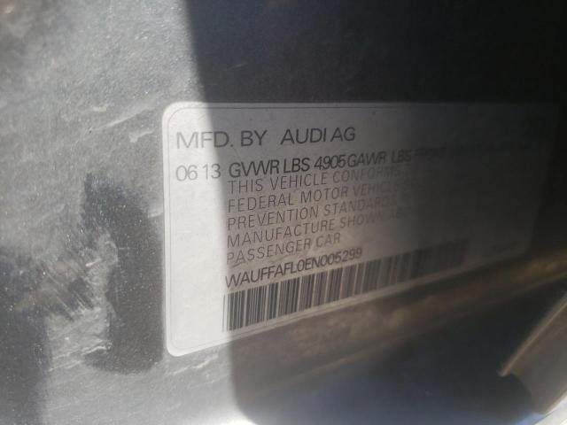 Photo 10 from auction – 2014 AUDI A4 PREMIUM with VIN WAUFFAFL0EN005299