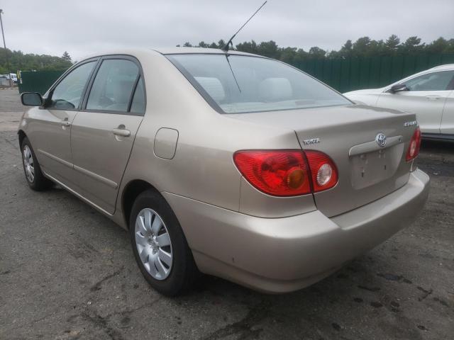 Photo 3 from auction – 2004 TOYOTA COROLLA CE with VIN 2T1BR32EX4C193634