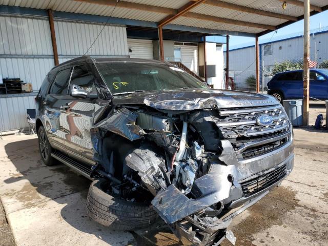 FORD EXPLORER X 2018 with VIN 1FM5K8D81JGB25849 - Photo from auction