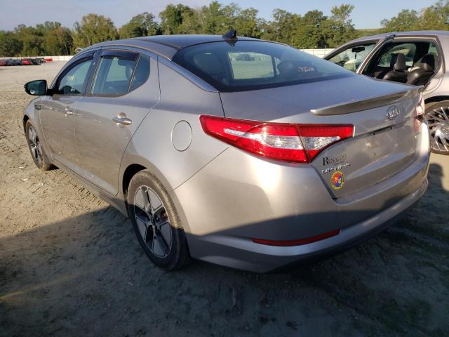 Photo 3 from auction – 2012 KIA OPTIMA HYB with VIN KNAGM4AD9C5014804